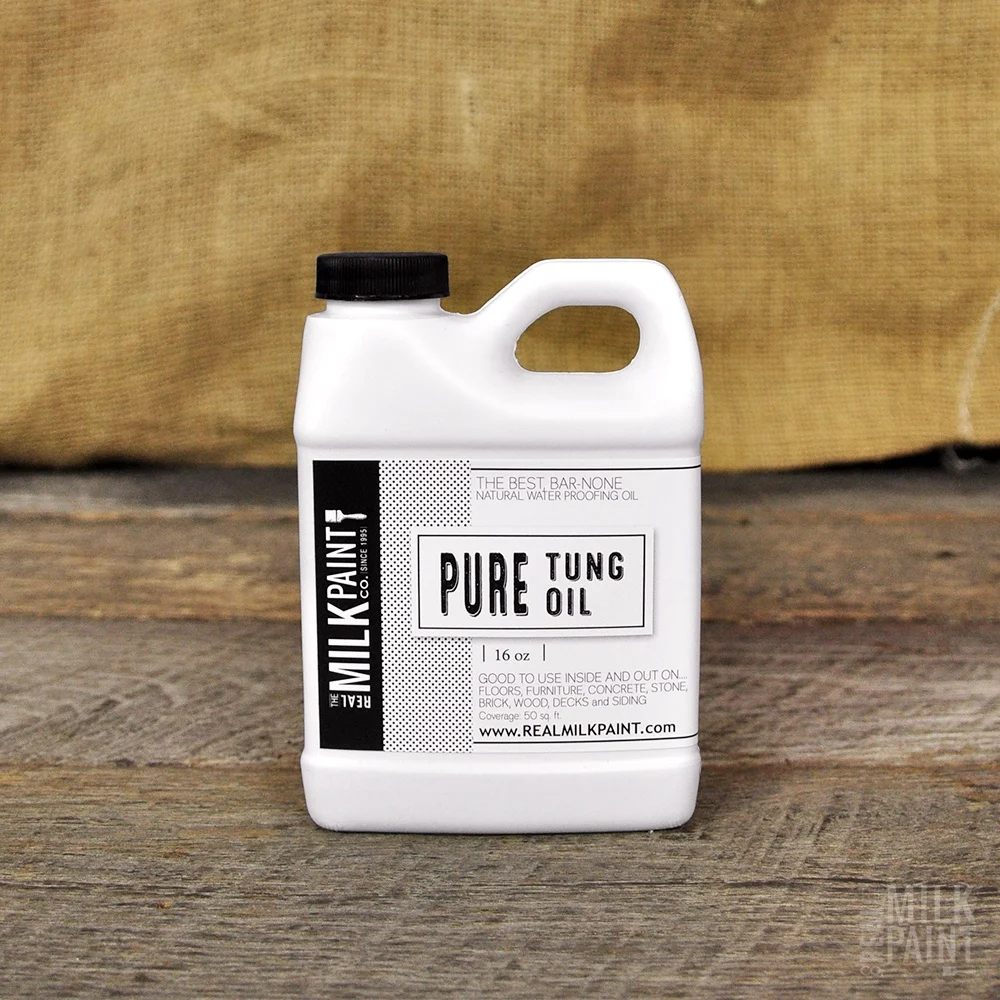 pure tung oil from Real Milk Paint