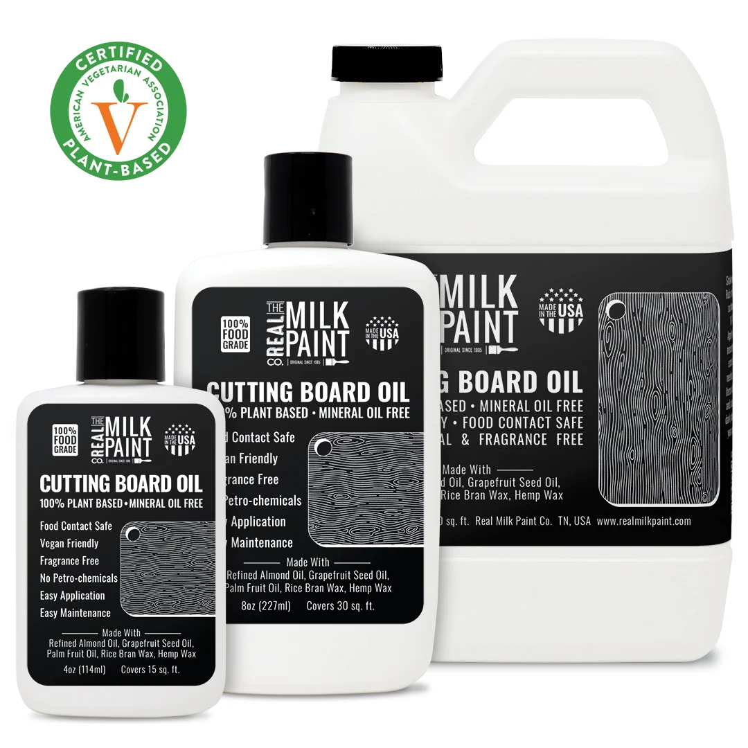 Real Milk Paint's Cutting Board Oil for Food Safety