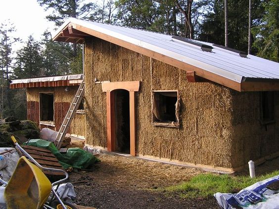 straw bale building methods
