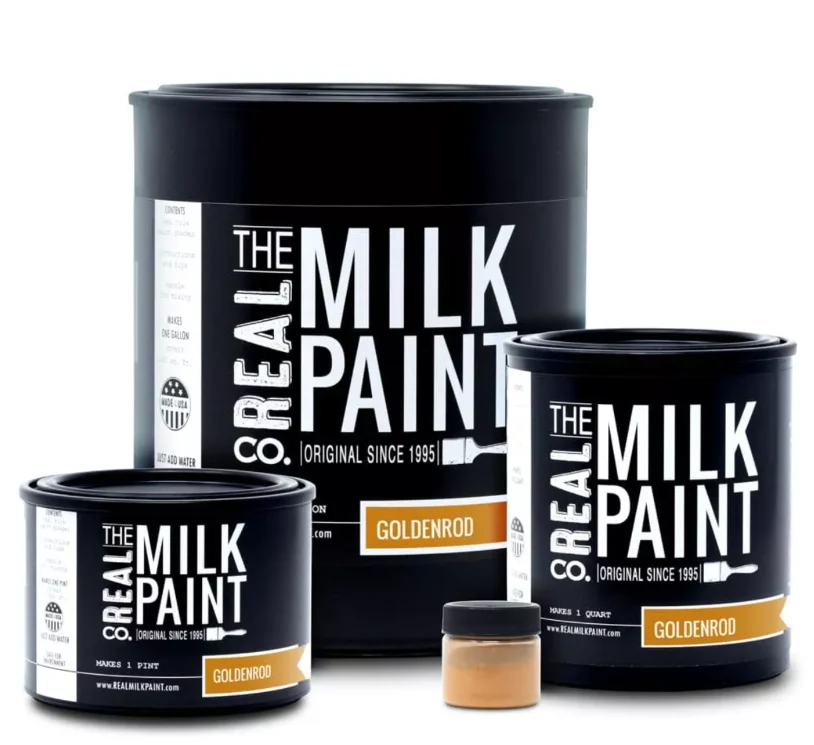Real Milk Paint Goldenrod color