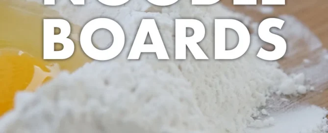How To Seal Finish Noodle Boards
