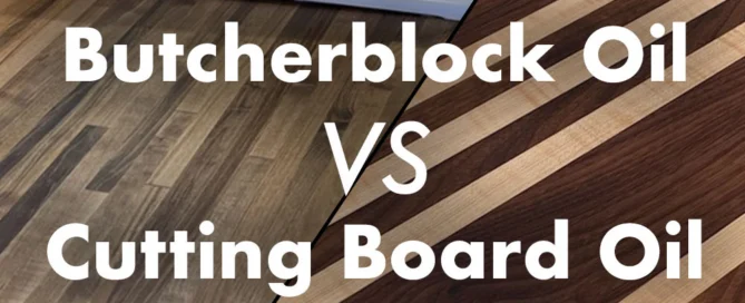 Butcher block Oil vs Cutting Board Oil