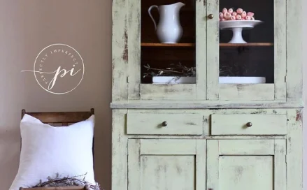 weathered wood paint technique using Real Milk Paint