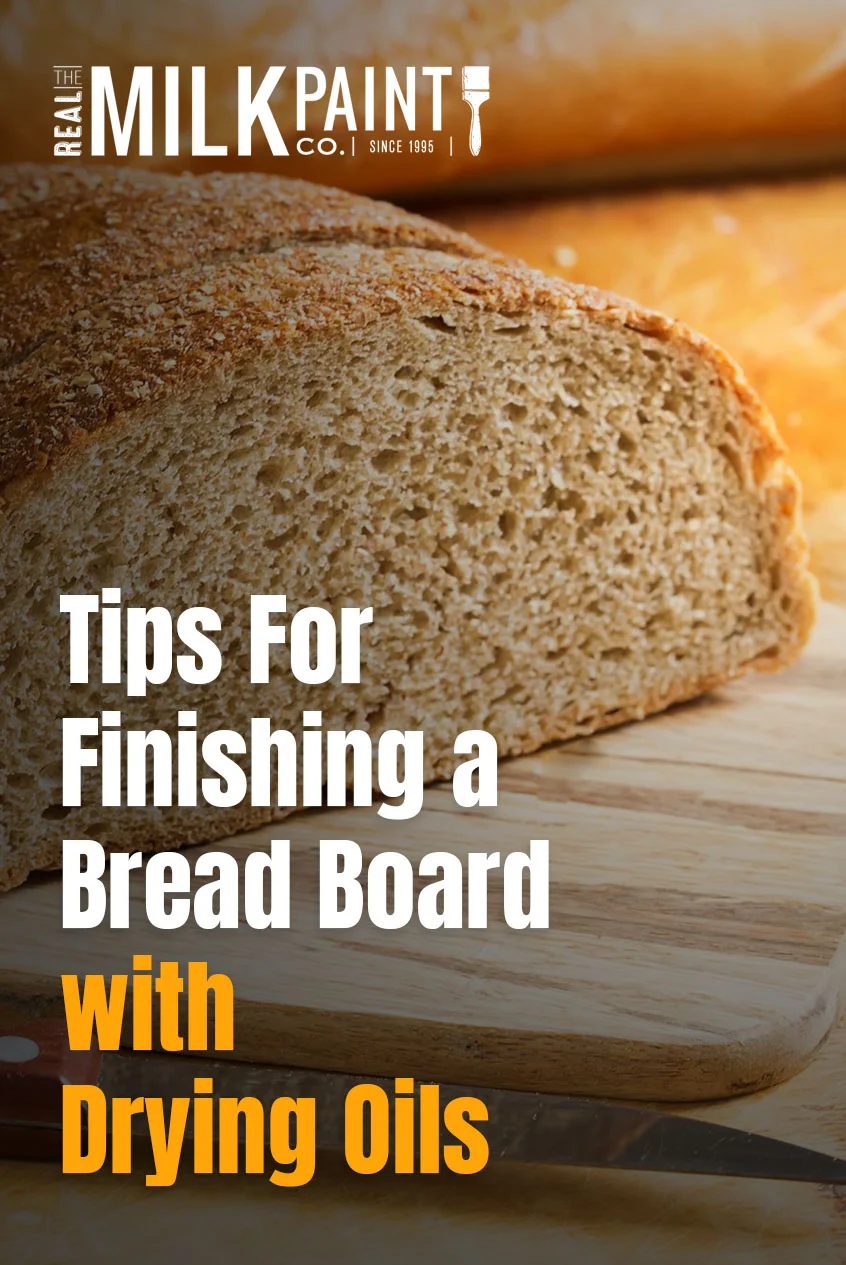 RMP Finishes.'s top tips for finishing a Bread Board