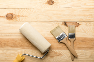 brushes and rollers for wood fence painting