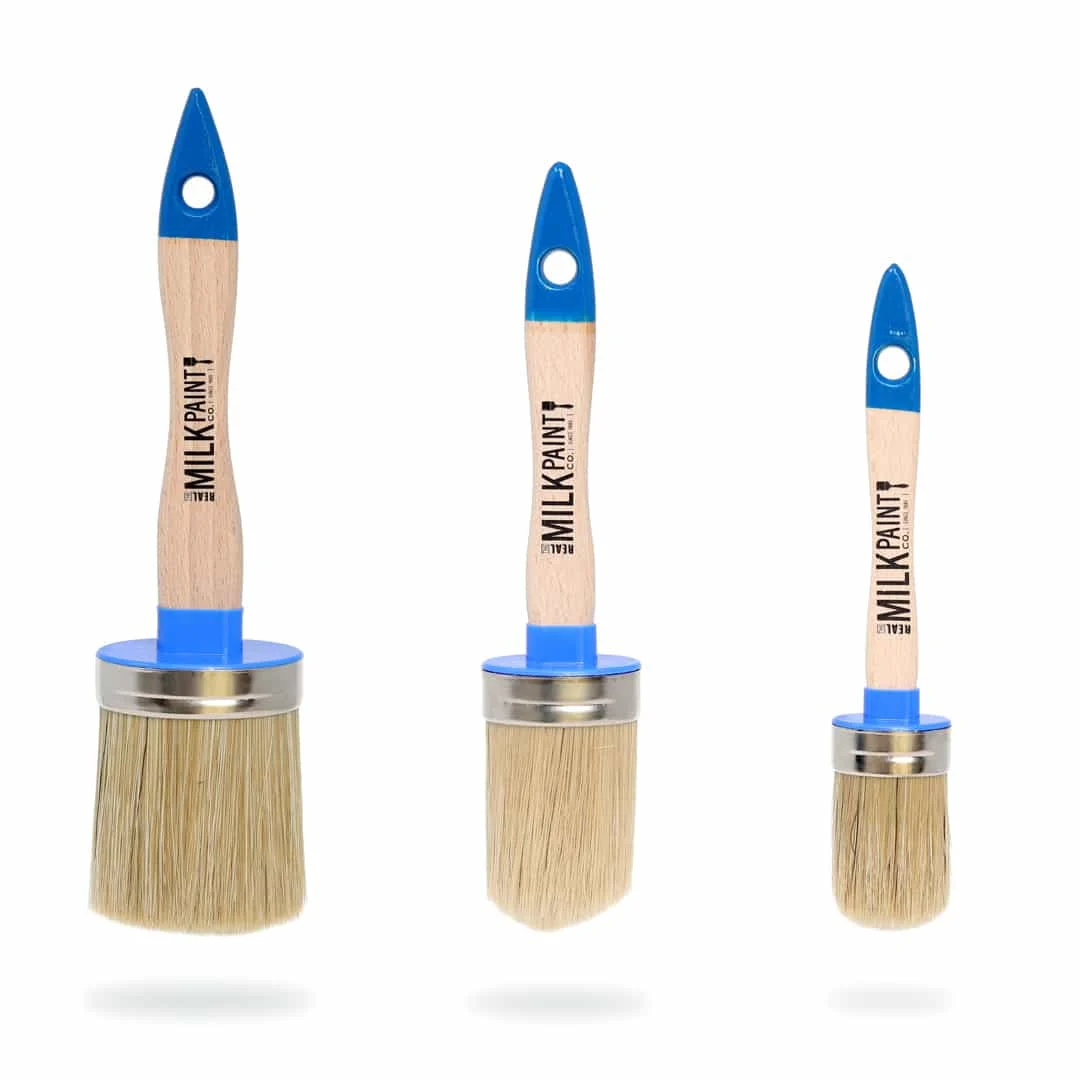 Set of Blue Tip Brushes