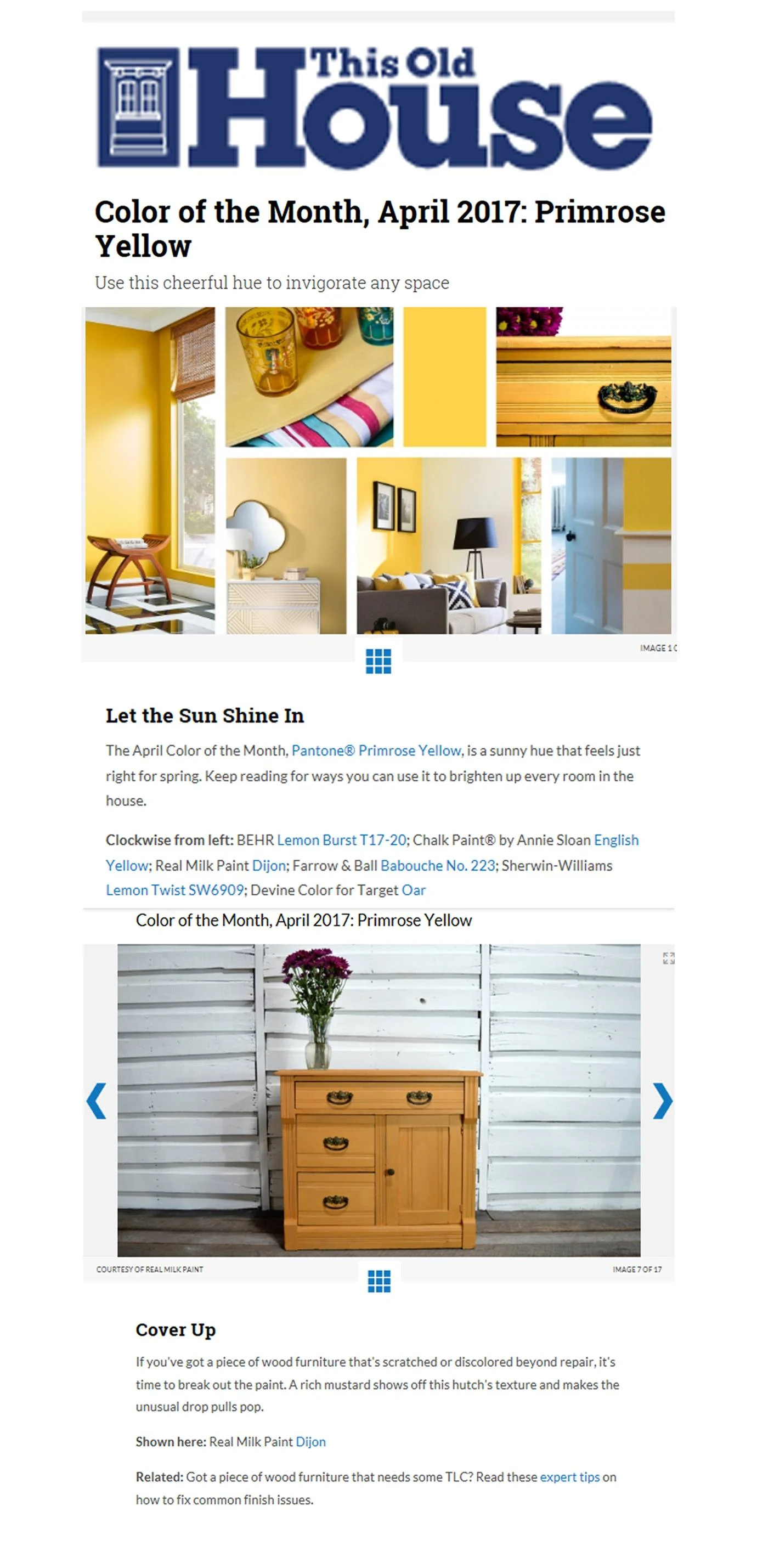 Color of the Month