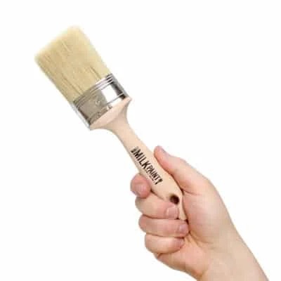 OvalBrush 2inch Hand Web RealMilkPaintCo 2020 400x400 1