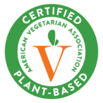 American Vegetarian Association Plant Based Certification Logo