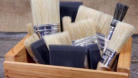 milk paint brush care tips