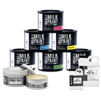 Real Milk Paint colors for your tree trunks