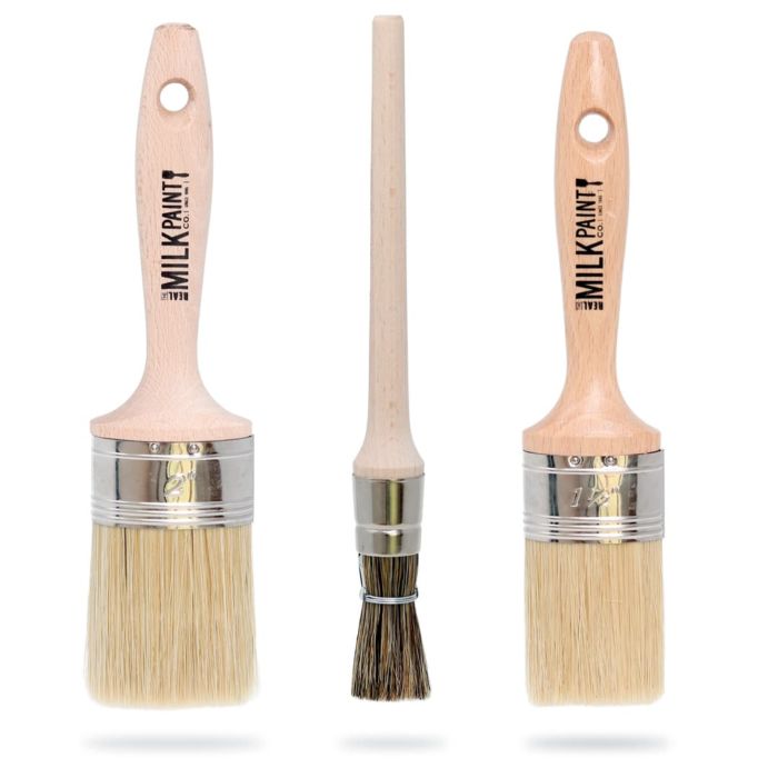 Oval Paint and Glazing Brushes