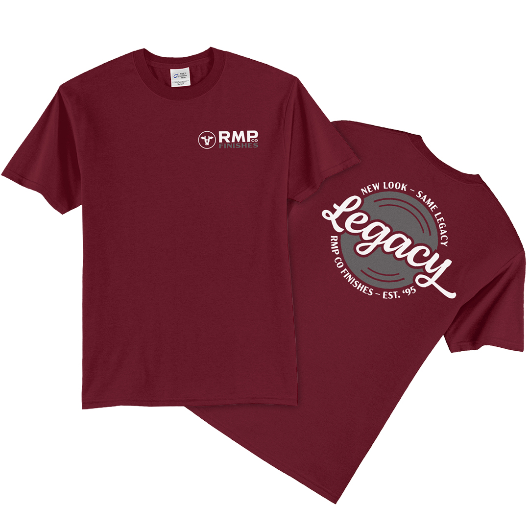 RMPFinishes LaunchTee Collection Cardinal