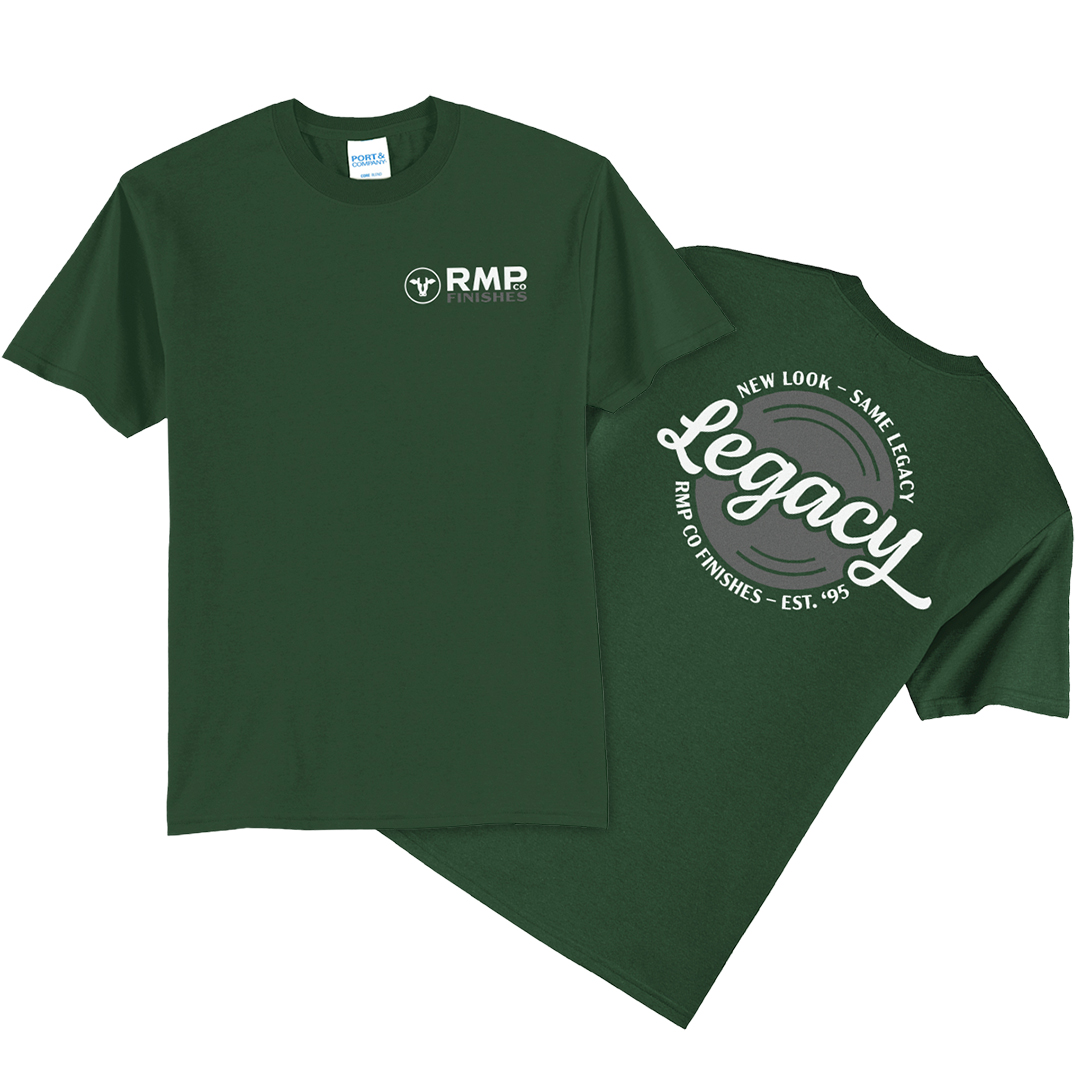 RMPFinishes LaunchTee Collection DarkGreen