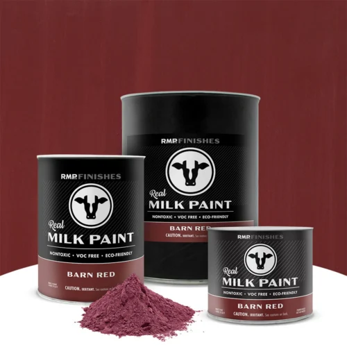 Barn Red Real Milk Paint - Deep Red Non-toxic Furniture Paint by RMP Finishes