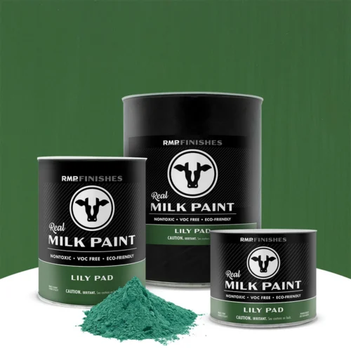 Lily Pad Real Milk Paint - Deep Green Non-toxic Furniture Paint by RMP Finishes