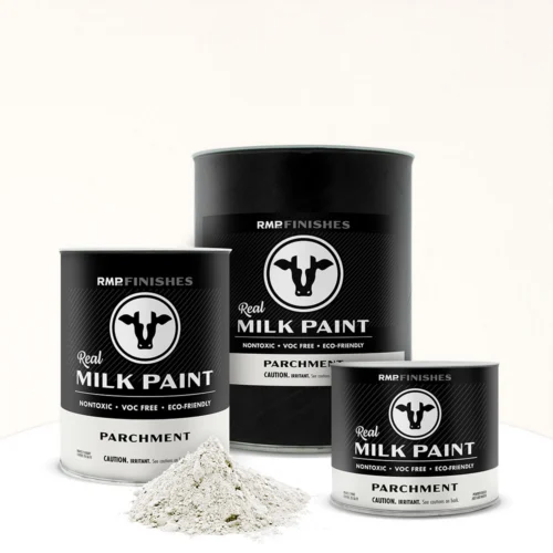 Parchment Real Milk Paint - Antique White Non-toxic Furniture Paint by RMP Finishes
