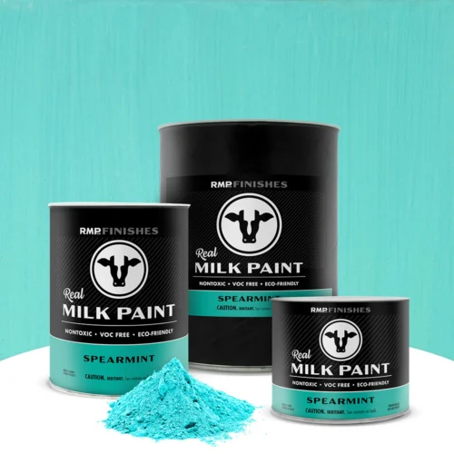 Spearmint Real Milk Paint - Light Bright Green Non-toxic Furniture Paint by RMP Finishes