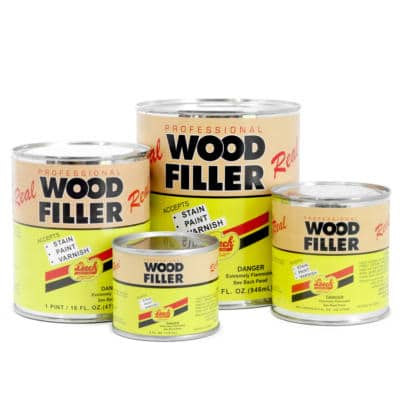 Applying Real Wood Filler before sealing wood with paint