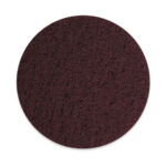 Surfprep Nonwoven Maroon Flocked Disc