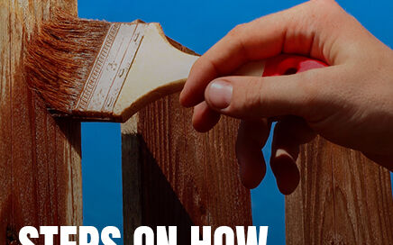 Steps On How to Paint a Wood Fence