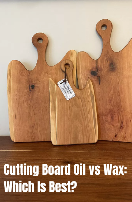 What is the difference between cutting board oil and wax