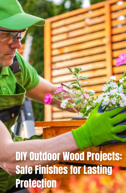 Ideas and tips for garden woodworking projects