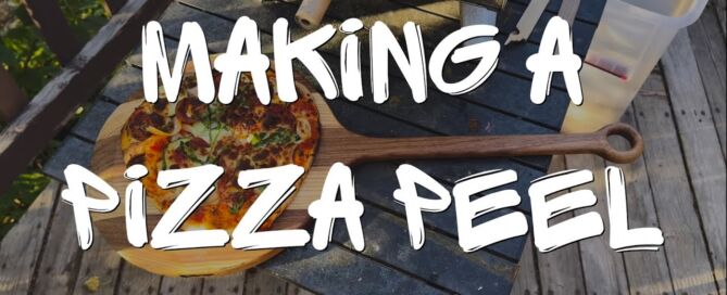 making a pizza peel