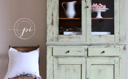 weathered wood paint technique using Real Milk Paint